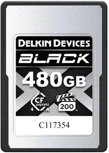 CFexpress Type A card Delkin VGP200 480GB (PCIe 4.0, R1830 MB/s, W1710 MB/s)