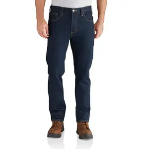 Рабочие брюки Carhartt Rugged Flex Straight Erie — мужские прямые прочные брюки для работы