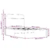 Каркас кровати VidaXL 4100257 Photo 9