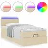 Кровать VidaXL 3312476 с матрасом и LED Photo 4