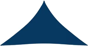 Треугольный солнцезащитный парус VidaXL модель 135557 — ткань Oxford, 3 x 3 x 4,24 м, синий