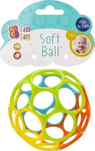 Bambam BAM BAM KULA rubber stacking toy Rainbow 11x17x10 cm PBH 128/256