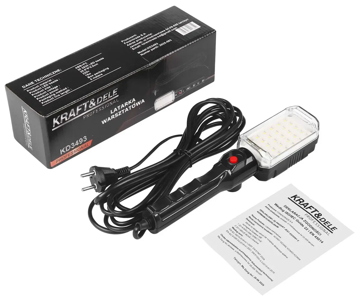 Kraft&Dele KD3493 LED рабочая лампа 15W Photo 3