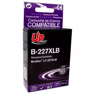Картридж UPrint Brother B-227XLB Черный