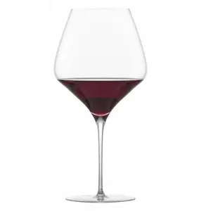 Wine glass set ZWIESEL ALLORO Burgund 955 ml — set of 2, crystal stemware for Burgundy wines