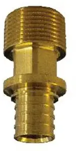 REHAU RAUTITAN LX Transition Fitting with Male Thread 25-R 3/4