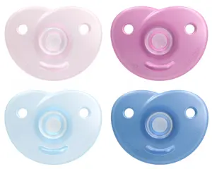 Baby pacifier Philips AVENT Soothie SCF099/28 — classic round silicone nipple