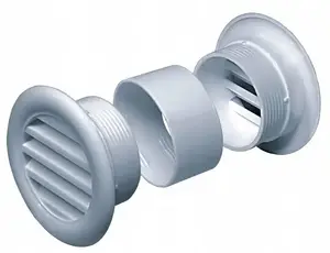 Ventilation grille AWENTA T71 MINI-AWENT fi40mm white
