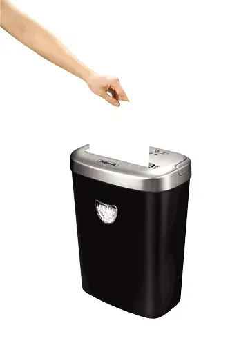 Dokumentu smalcinātājs Fellowes 53C — šķērsgriešana P-4, 22 cm Photo 3