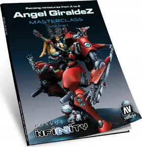 Book VALLEJO Angel Giraldez Masterclass V1 — painting masterclass volume