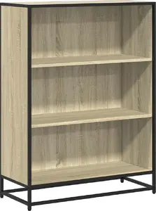 Книжная полка VidaXL модель 849120, цвет дуб сонома, 80,5x35x107,5 см