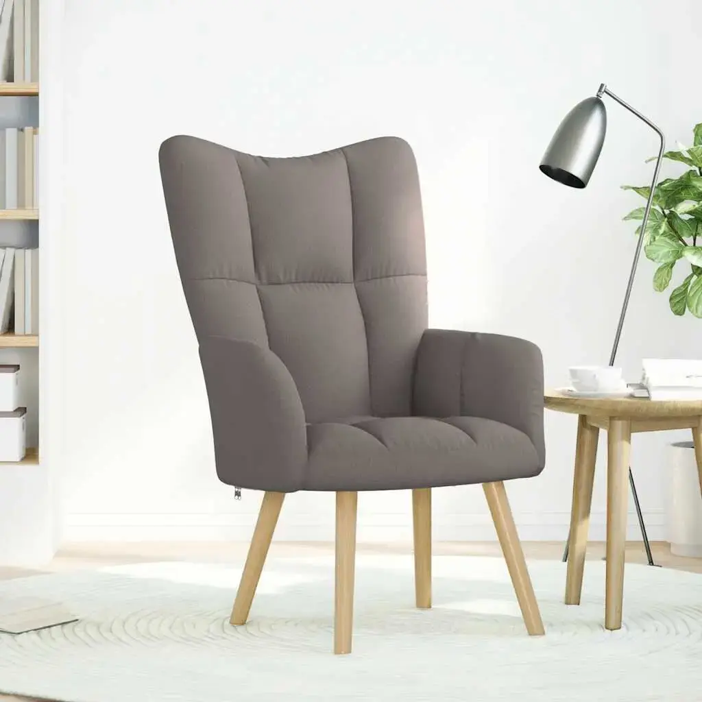 VidaXL 4016773 accent chair — fabric, taupe Photo 3