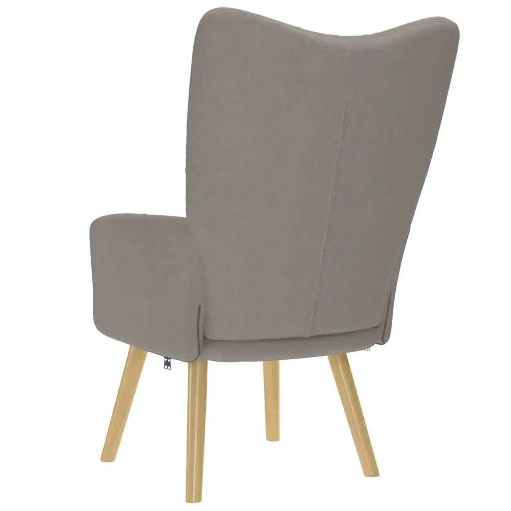 VidaXL 4016773 accent chair — fabric, taupe Photo 6