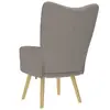 VidaXL 4016773 accent chair — fabric, taupe Photo 6