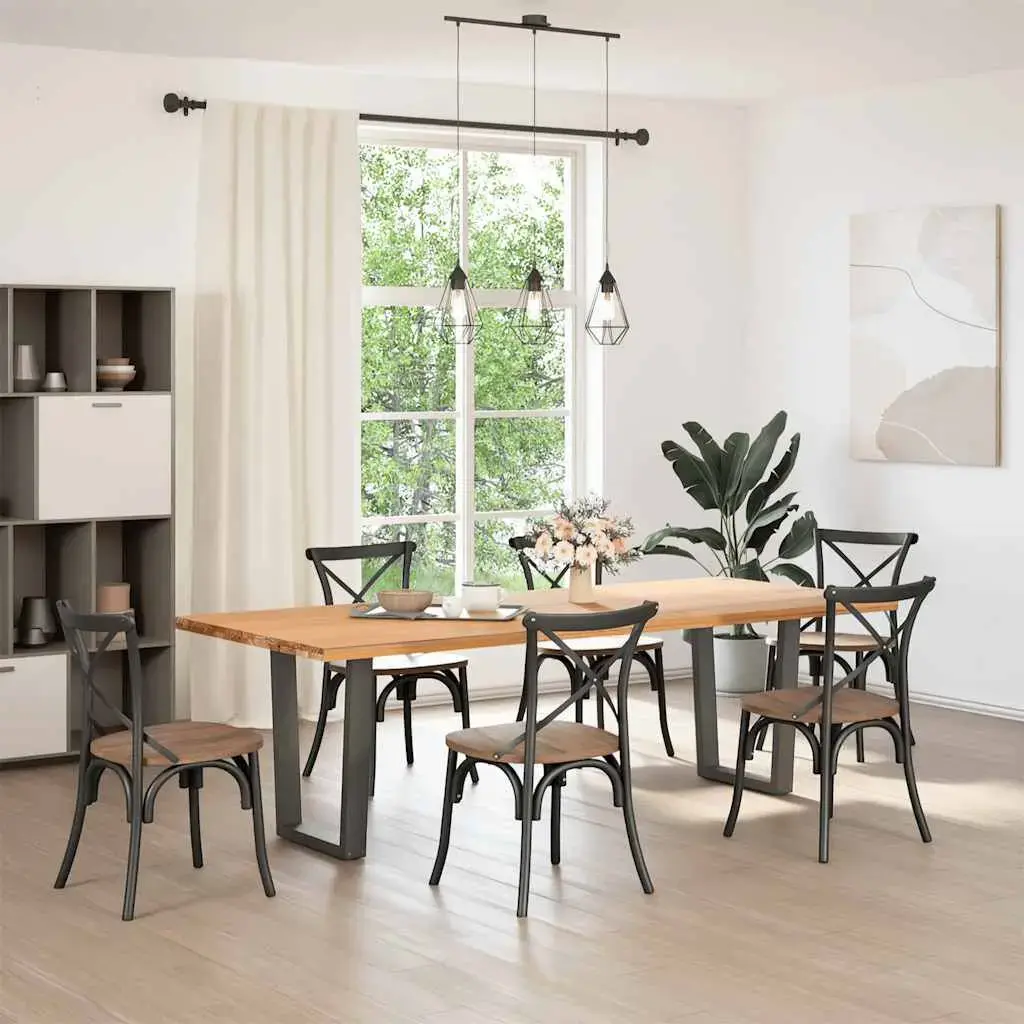 Ножка стола VidaXL 4012638 металл антрацит Photo 2