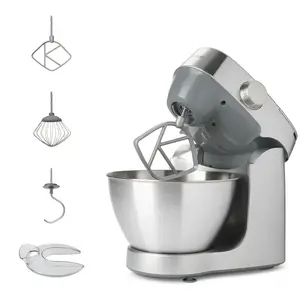 Кухонный комбайн Kenwood Prospero+ KHC29.A0SI — 1000 Вт, чаша 4.3 л из нержавеющей стали, поворотное управление, серебристый