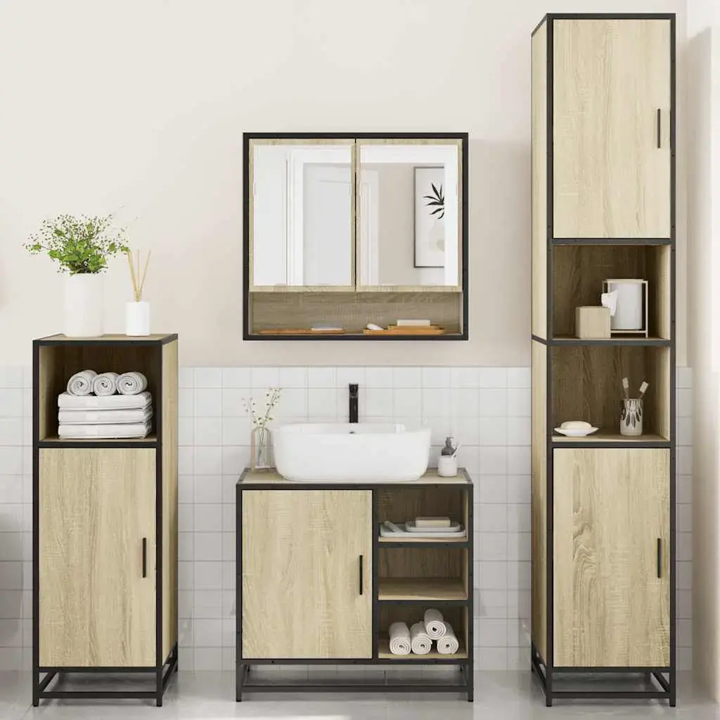 Комплект мебели для ванной VidaXL 3301236 Photo 4