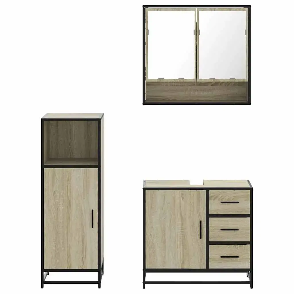 Комплект мебели для ванной VidaXL 3300986 Photo 5