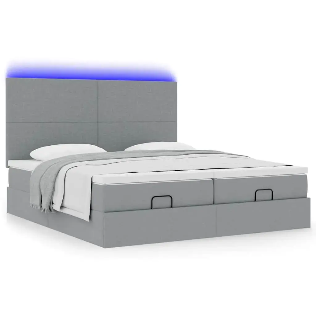 Кровать VidaXL 3314590 для матраса 200x200 см Photo 6