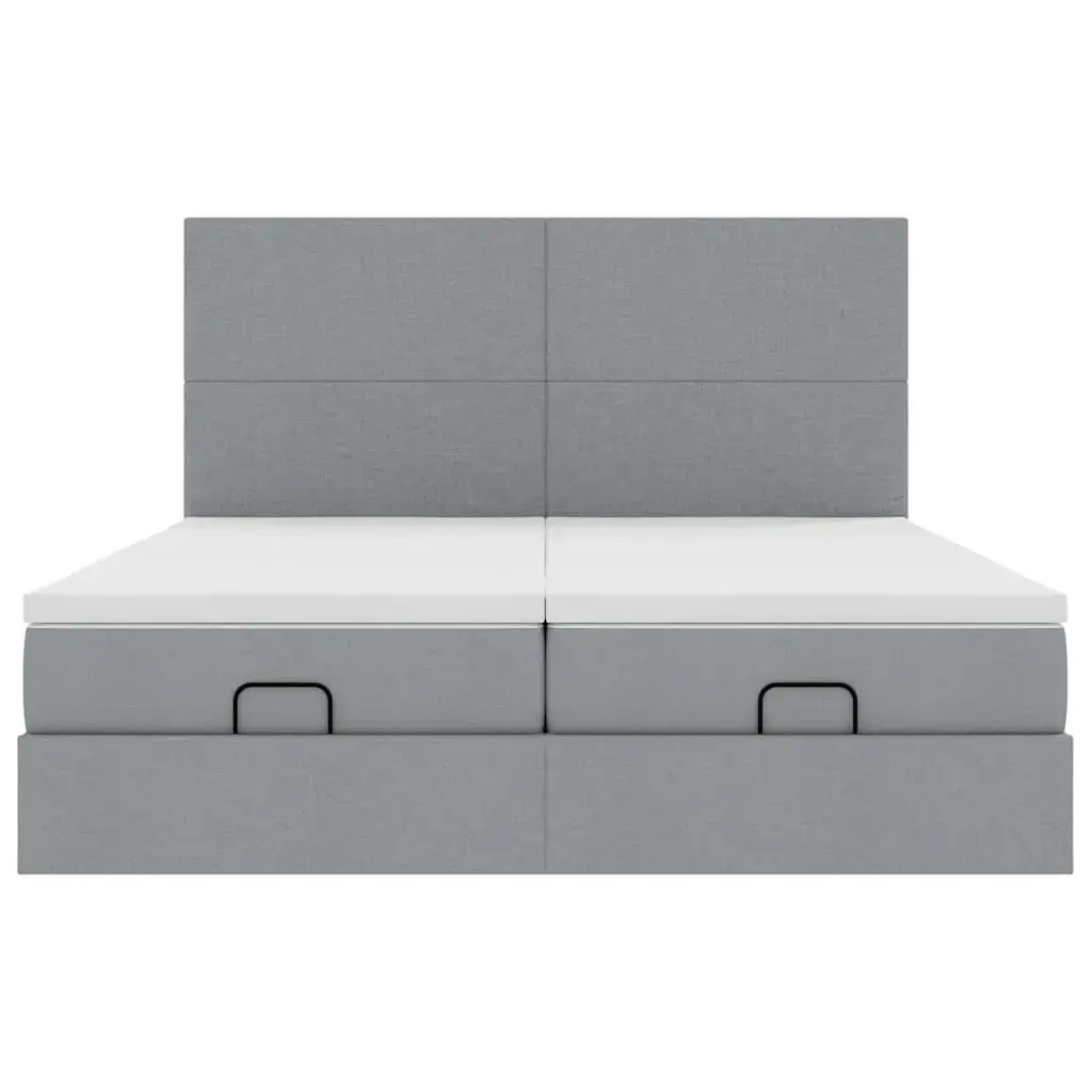 Кровать VidaXL 3314590 для матраса 200x200 см Photo 8
