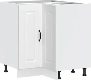 Угловой нижний кухонный шкаф Elior Kalmar 853507 белый, для угловой кухни