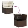 VidaXL 3326874 11-piece outdoor furniture set Photo 8