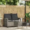 VidaXL уличный диван 4103847 — 2‑местный Photo 3
