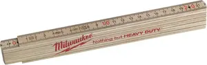 Milwaukee 2m Wooden Folding Rule