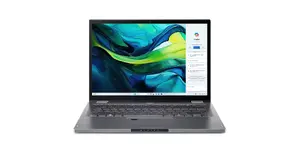 Конвертируемый ноутбук Acer Aspire Spin 14 ASP14-52MTN, 14" WUXGA сенсорный дисплей, Intel, 16GB ОЗУ, 512GB SSD, Windows 11 Home, серый