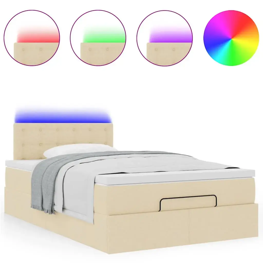 VidaXL gulta 3312497 ar matraci un LED Photo 5