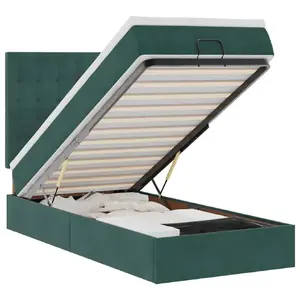 Bed VidaXL 3314483 with 280 kg capacity, mattress frame for 180x200 cm