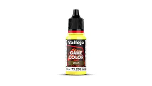 Acrylic paint VALLEJO 73.208 (Yellow) 18 ml – Game Color wash