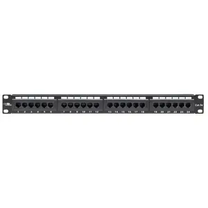 Patch panel Lanview LPP110 1U Cat5e unshielded 24-port Krone, rack-mount