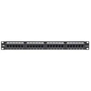 Patch panel Lanview LPP110 1U Cat5e unshielded 24-port Krone, rack-mount