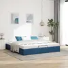 Каркас кровати VidaXL 3310909 синий 200×203 см Photo 3