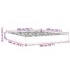 Каркас кровати VidaXL 3310909 синий 200×203 см Photo 13