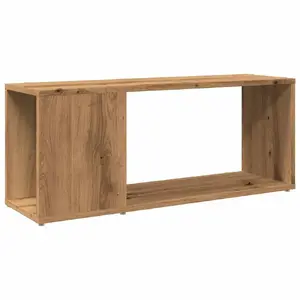 ТВ-тумба VidaXL 856733 — деревянная рама и столешница, 80×24×32 см