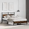 Каркас кровати VidaXL 4106905 дуб Photo 3