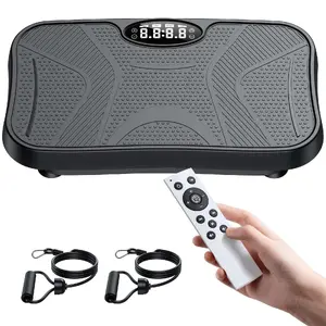 Vibration Plate Riff EX800 — up to 200 speed levels, 200W motor, Bluetooth speaker, remote control, LED touch panel, max load 150kg