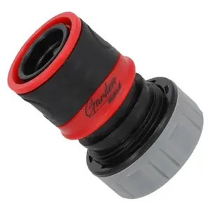 Фитинг для садового шланга Dedra 80N121K — быстрое соединение 3/4" (1 шт.)