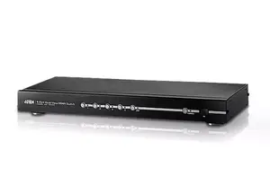 HDMI switch ATEN 4-Port Dual View — 4 HDMI inputs, metal housing, up to 15 m cable distance