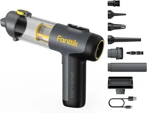 Car vacuum Fanttik Car vacuum V9 Mix — portable vehicle vacuum cleaner, cordless handheld model