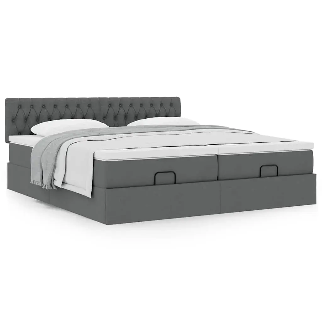 Bed VidaXL 3312009 — fabric bed 160x203 cm Photo 4