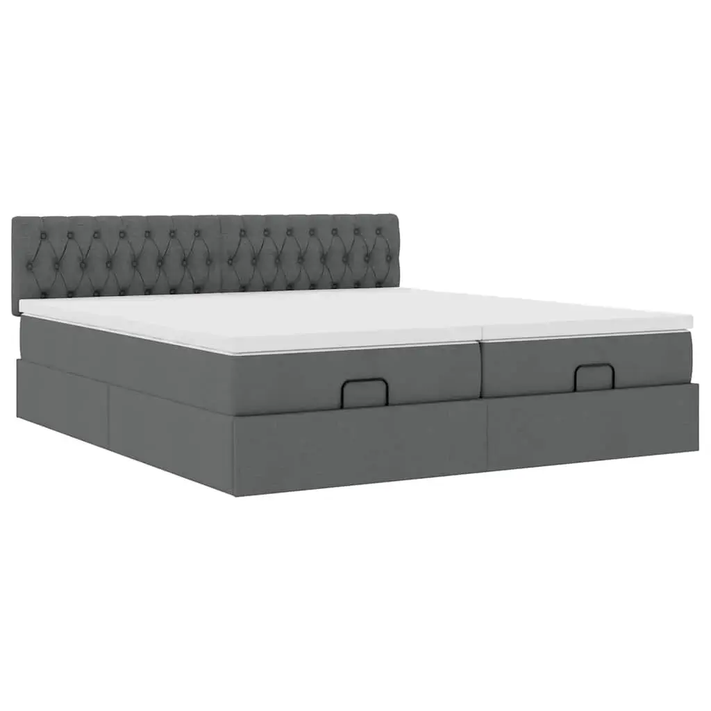 Bed VidaXL 3312009 — fabric bed 160x203 cm Photo 5