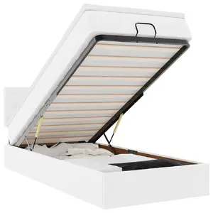 Gulta VidaXL 3311324 ar slodzi 280 kg, guļamzona 2000×2030 mm, galvgala augstums 880 mm