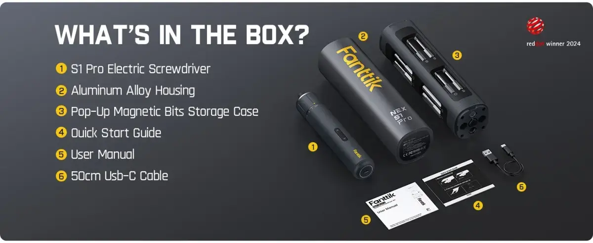 Электрическая отвертка Fanttik S1 Pro Photo 12