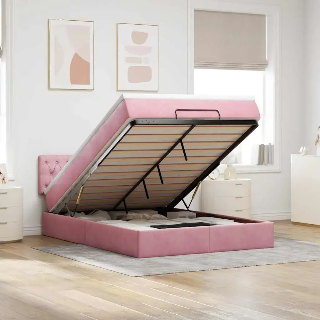 Кровать VidaXL 3312697 с матрасом Photo 2
