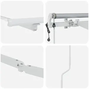 Каркас для маркизы VidaXL Lumarko 600 × 350 см Белый алюминий