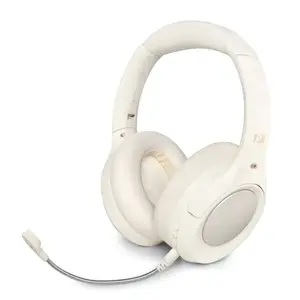 Накладные беспроводные наушники Muse M-295 ANCW — Bluetooth 5.3, 40 мм драйверы, 32Ω, активное шумоподавление, микрофон, 60 ч автономии, белые