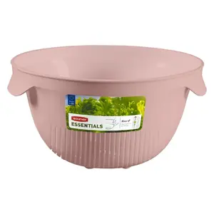 Strainer Curver Kitchen Essentials pink – plastic kitchen strainer, 26 x 23 x 13.2 cm
